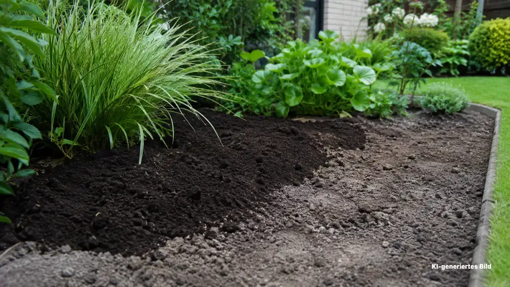 Gartenboden verbessern mit locker vorbereitetem Boden und gesunden Pflanzflächen